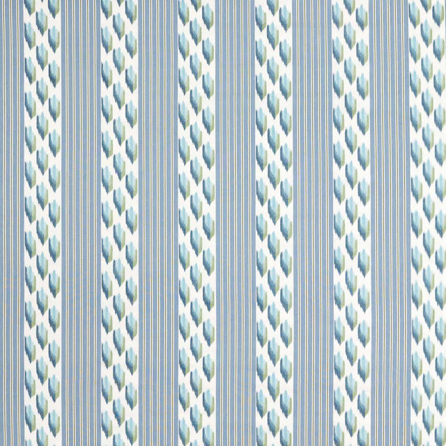 Sanderson Musafir Persian Blue/Cardomom Fabric