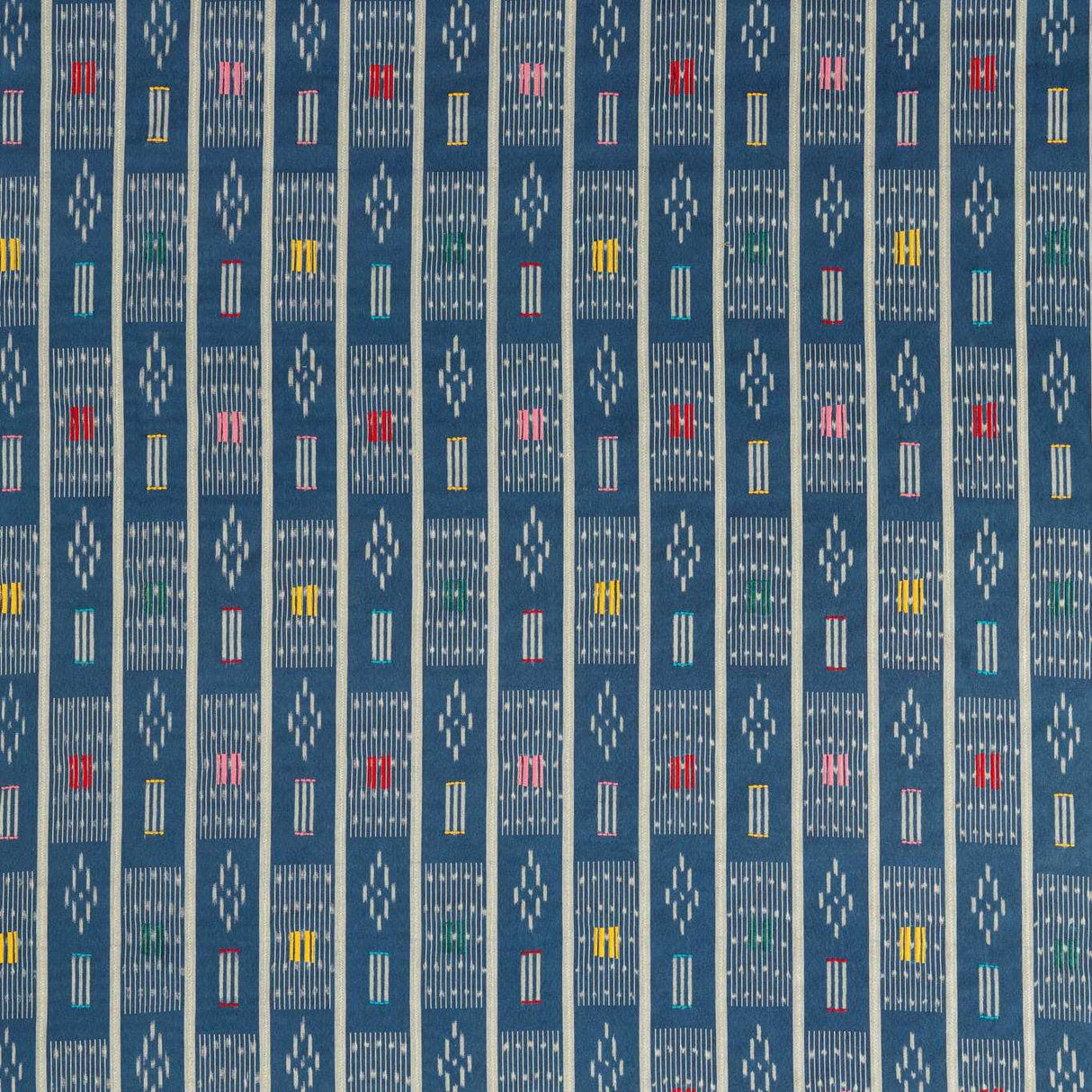 Sanderson Safar Indigo/Multi Fabric