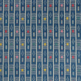Sanderson Safar Indigo/Multi Fabric