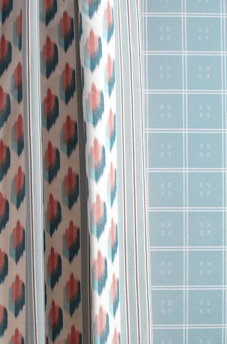 Sanderson Musafir Mineral/Coral Fabric