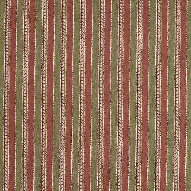 Sanderson Belari Avocado/Aleppo Pepper Fabric