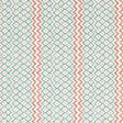 Sanderson Khes Udaipur Blue/Aleppo Pepper Wallpaper