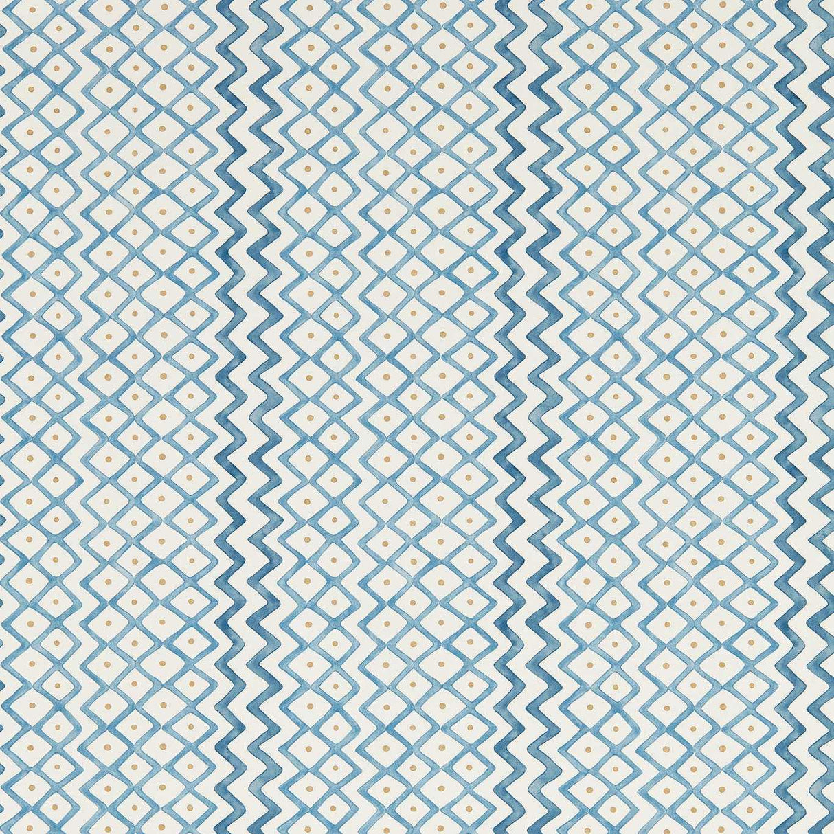 Sanderson Khes Indigo/Woad Wallpaper