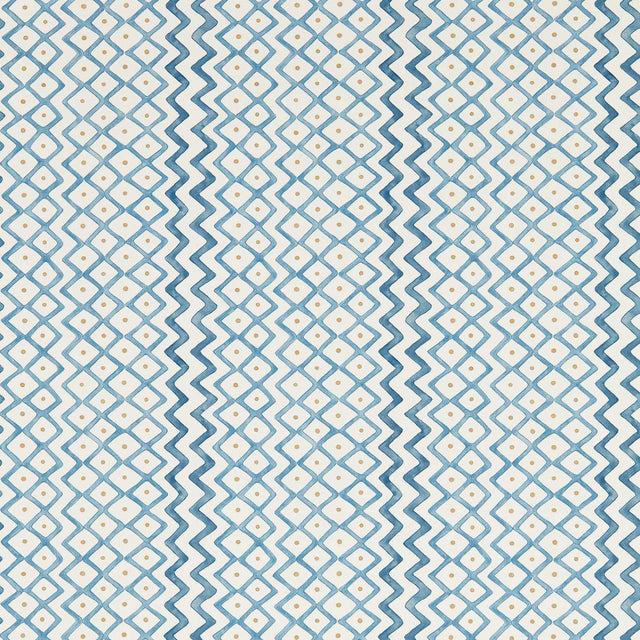 Sanderson Khes Indigo/Woad Wallpaper