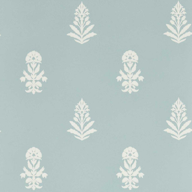 Sanderson Dabu Porcelain Wallpaper