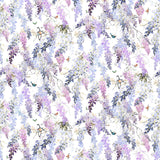 Sanderson Wisteria Falls WP Lilac Wallpaper