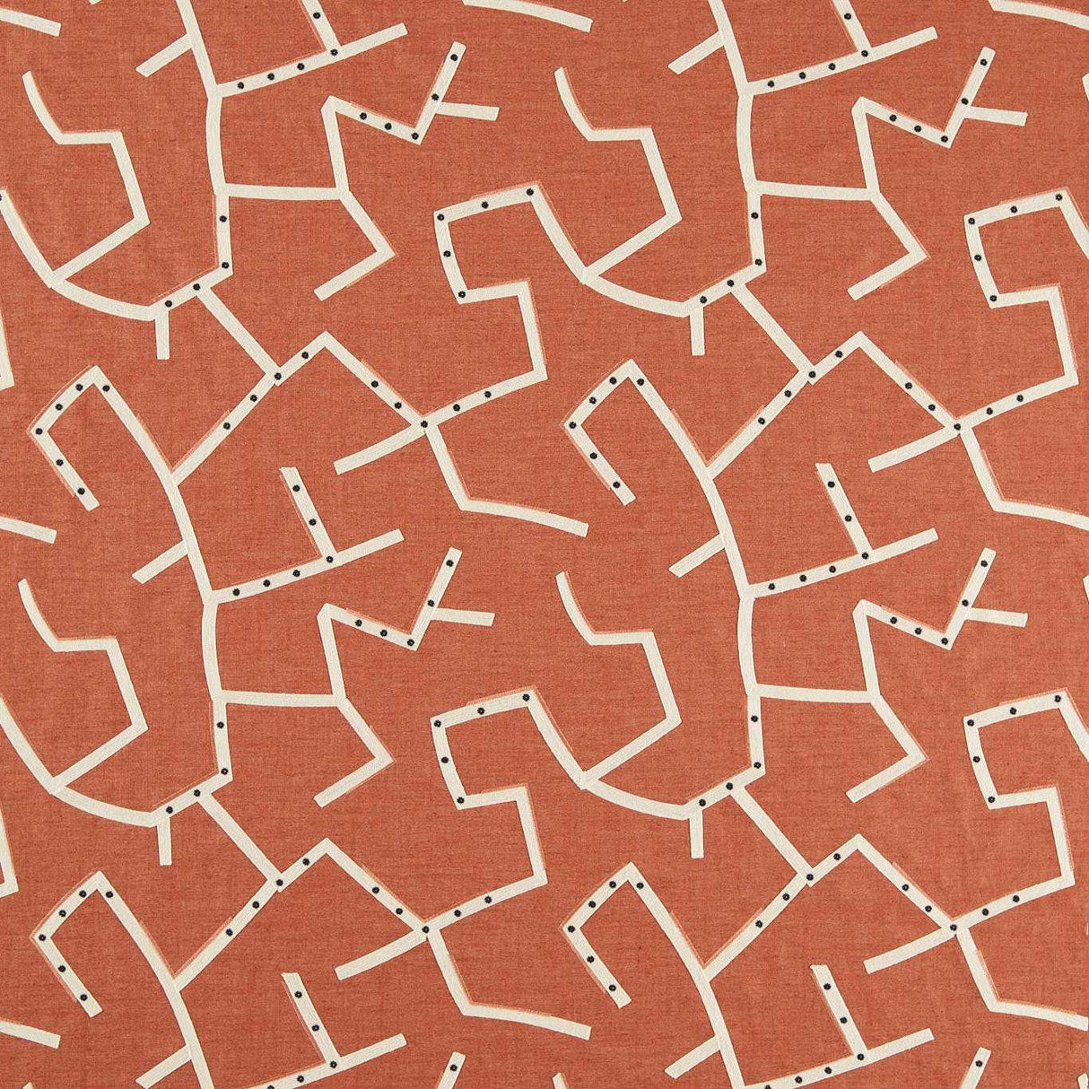 Harlequin Saraceno Rust Fabric