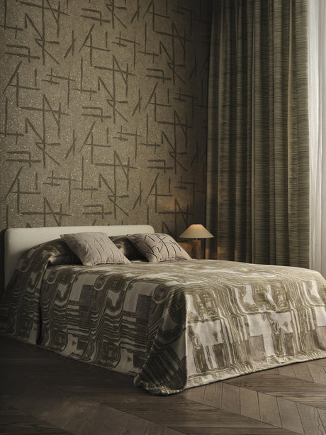 Harlequin Kiva Moss/Olivine Fabric