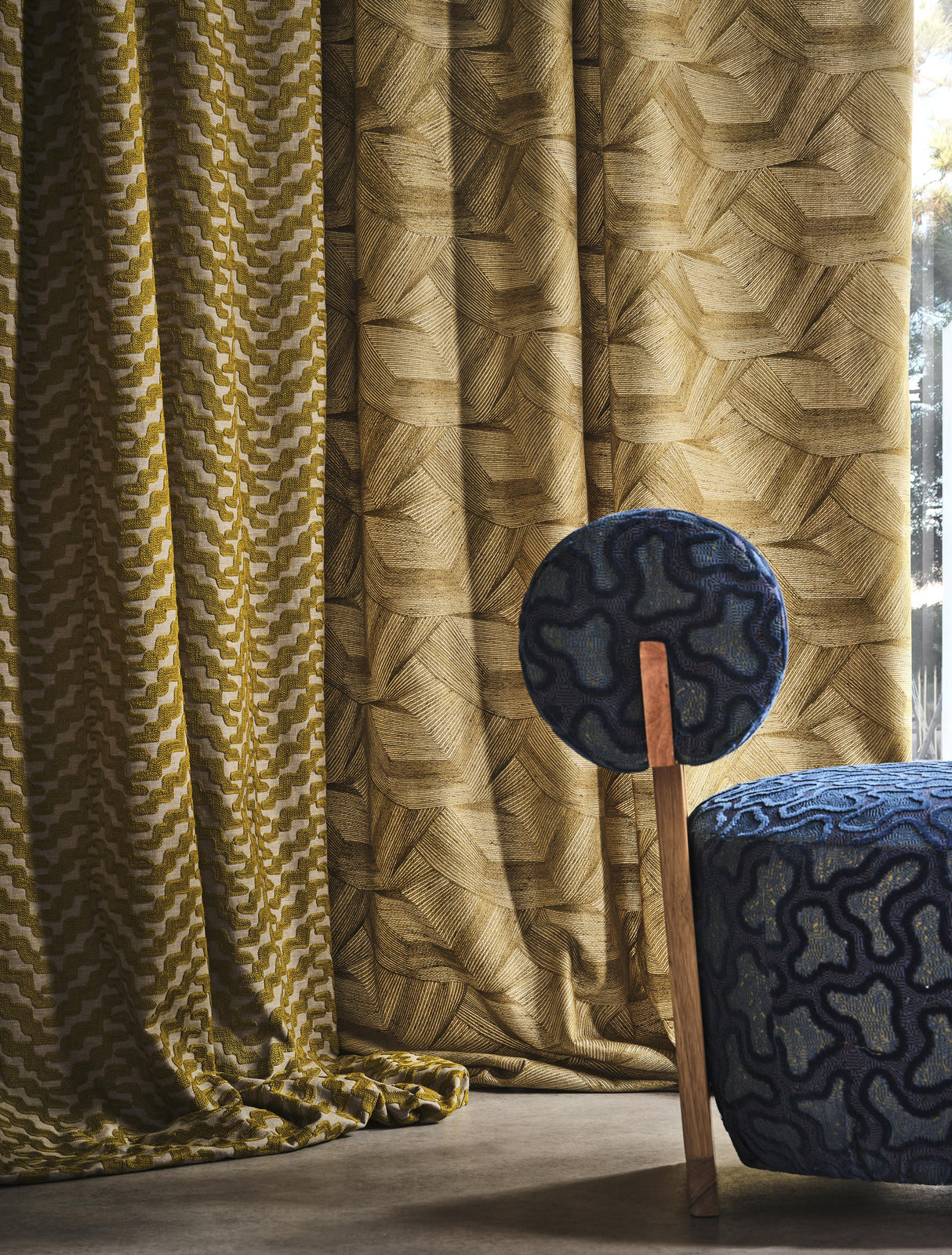 Harlequin Thicket Citrine Fabric