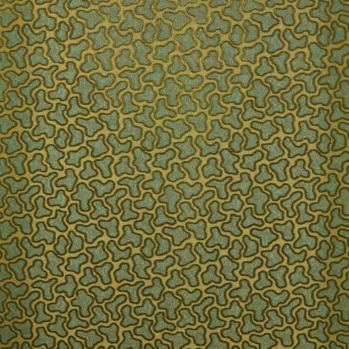 Harlequin Molten Moldavite/Emerald Fabric