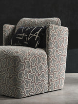 Harlequin Dolmens Velvet Midnight Fabric