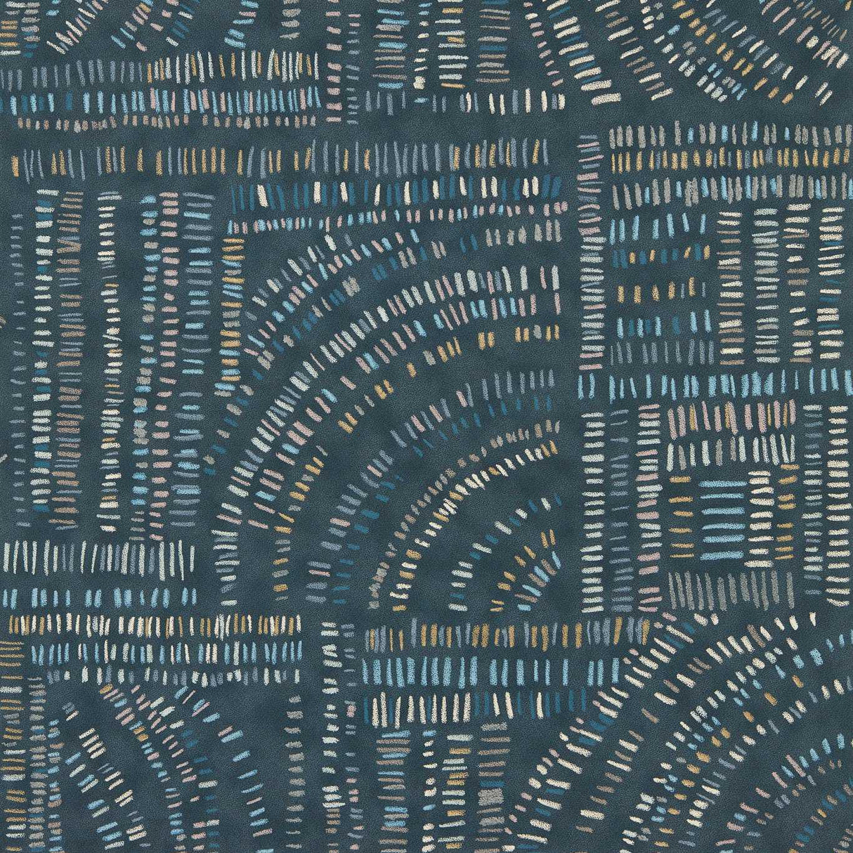 Harlequin Frescoes Sapphire/Kyanite/Quartz Wallpaper