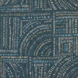 Harlequin Frescoes Sapphire/Kyanite/Quartz Wallpaper