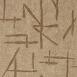Harlequin Dolmens Sandstone/Gold Wallpaper