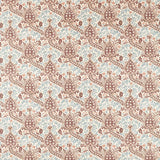 Morris & Co Persian Tulip Umber/Mineral Blue Fabric