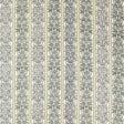Morris & Co Oak & Blossom Weave Green/Indigo Fabric