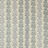 Morris & Co Oak & Blossom Weave Green/Indigo Fabric