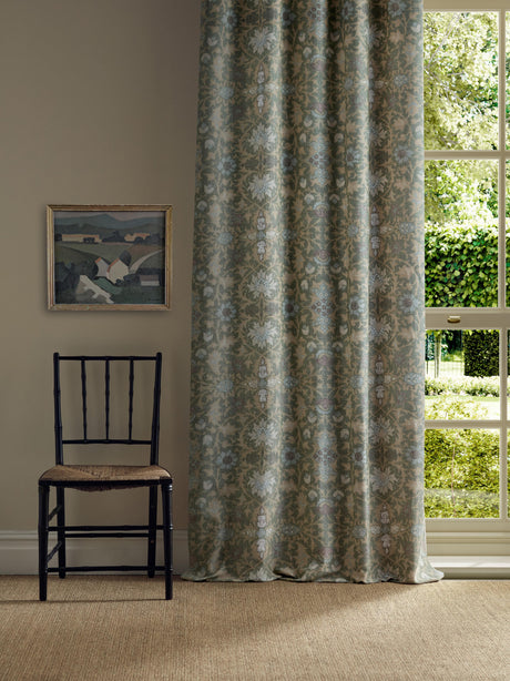 Morris & Co Wilton Warp Print Forest Fabric