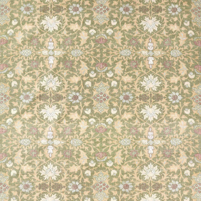 Morris & Co Wilton Warp Print Forest Fabric