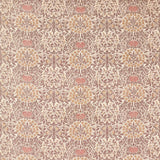 Morris & Co Daisy & Oak Warp Print Chestnut/Primrose Fabric