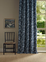 Morris & Co Clover & Vine Weave Indigo Fabric