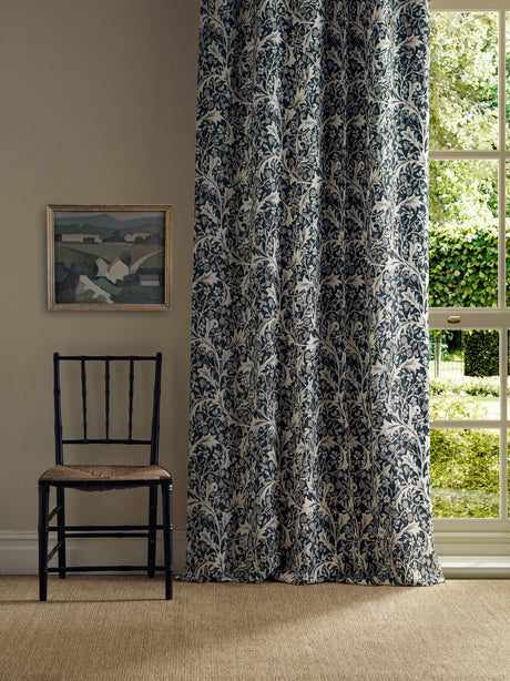 Morris & Co Clover & Vine Weave Forest Fabric