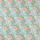 Morris & Co Cornflower Rose/Woad Fabric