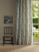 Morris & Co Cornflower Russet/Forest Fabric