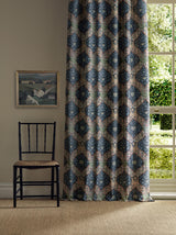 Morris & Co Norbury Indigo Fabric