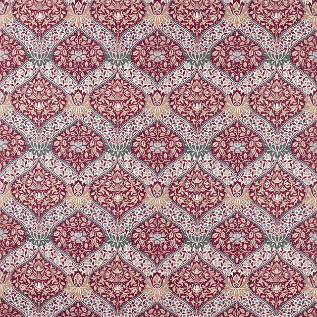 Morris & Co Norbury Madder Fabric