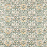 Morris & Co Daisy & Oak Thyme/Weld Fabric