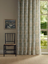 Morris & Co Daisy & Oak Thyme/Weld Fabric