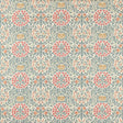 Morris & Co Daisy & Oak Madder/Teal Fabric