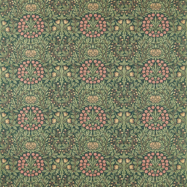 Morris & Co Daisy & Oak Forest Fabric