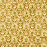 Morris & Co Iris & Rose Gold Fabric