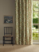 Morris & Co Iris & Rose Gold Fabric