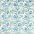 Morris & Co Lent Lily Cornflower Blue Fabric