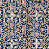 Morris & Co Wilton Weave Indigo Fabric