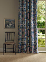 Morris & Co Wilton Weave Indigo Fabric