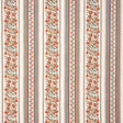 Morris & Co Bluebell & Peony Embroidery Russet/Forest Fabric