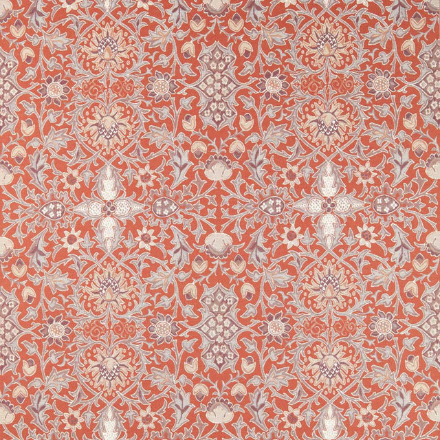 Morris & Co Wilton Weave Russet Fabric