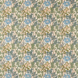 Morris & Co Cornflower Embroidery Woad/Forest Fabric