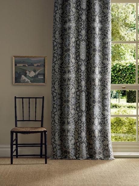 Morris & Co Wilton Weave Slate Fabric