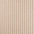 Morris & Co Elm Stripe Apricot/Linen Fabric