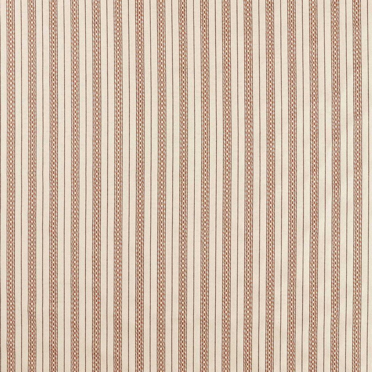 Morris & Co Elm Stripe Apricot/Linen Fabric