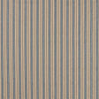 Morris & Co Elm Stripe Indigo/Flax Fabric
