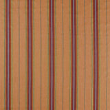 Morris & Co Lechlade Stripe Mulberry/Apricot Fabric
