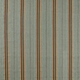 Morris & Co Lechlade Stripe Bayleaf/Ochre Fabric