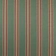 Morris & Co Pimlico Stripe Teal/Mulberry Fabric
