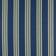 Morris & Co Pimlico Stripe Indigo/Forest Fabric